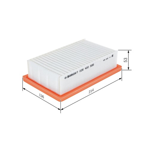 Bosch luftfilter für renault - für,