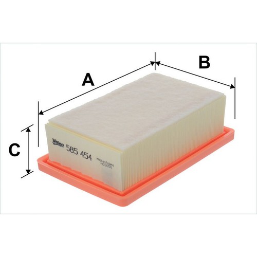 Valeo 585454 luftfilter für - 585454,